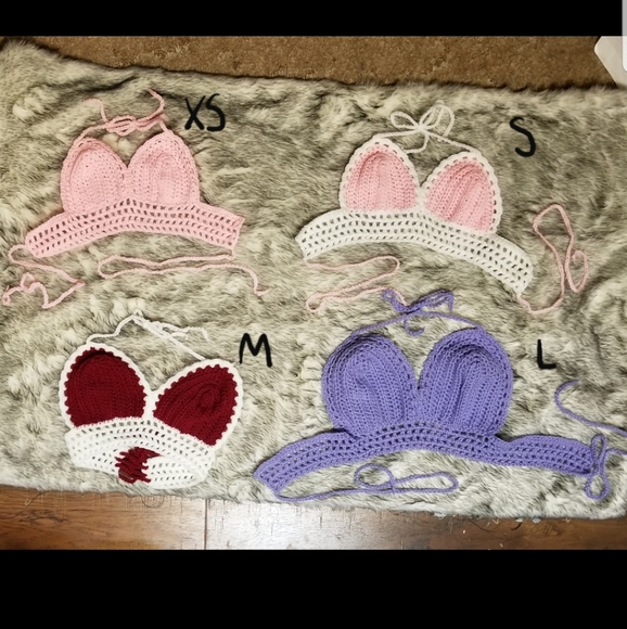 Crochet Bralette/Bikini Handmade - Picture 10 of 11